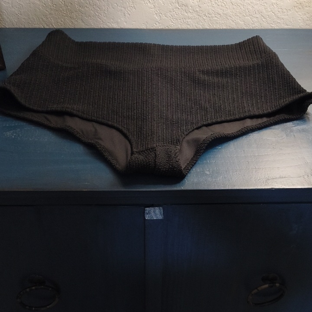 Victoria's Secret Pink Black Knit Shorts